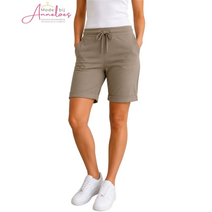 Enjoy Korte broek travel Taupe 870716 Enjoy Korte broek travel Taupe 870716